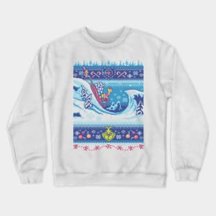 Cuddly as a Cactus (white) Crewneck Sweatshirt